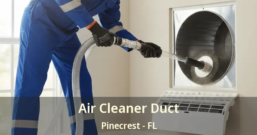 Air Cleaner Duct Pinecrest - FL