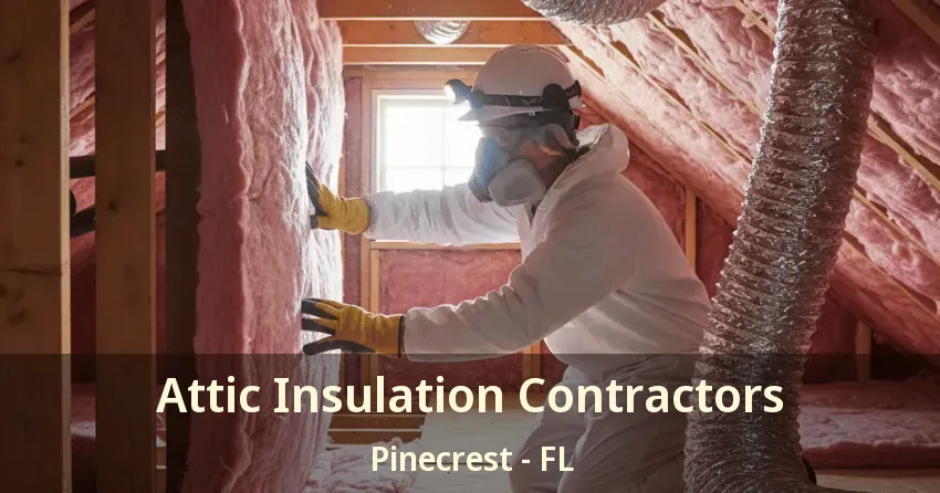Attic Insulation Contractors Pinecrest - FL