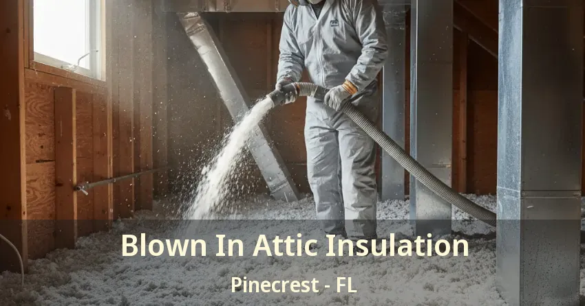 Blown In Attic Insulation Pinecrest - FL Blown In Attic Insulation Pinecrest - FL