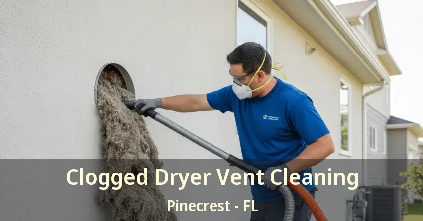 Clogged Dryer Vent Cleaning Pinecrest - FL Clogged Dryer Vent Cleaning Pinecrest - FL