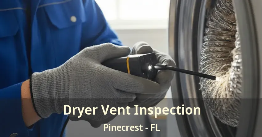 Dryer Vent Inspection Pinecrest - FL
