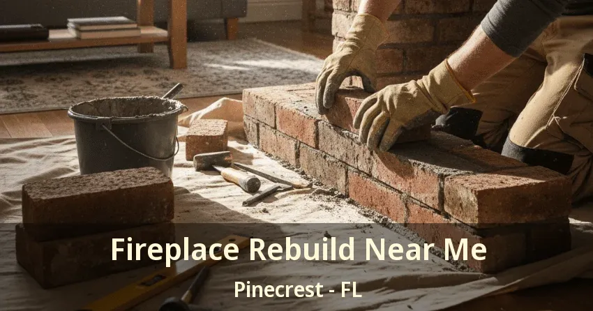 Fireplace Rebuild Near Me Pinecrest - FL