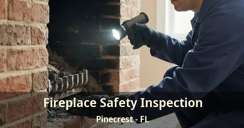 Fireplace Safety Inspection Pinecrest - FL