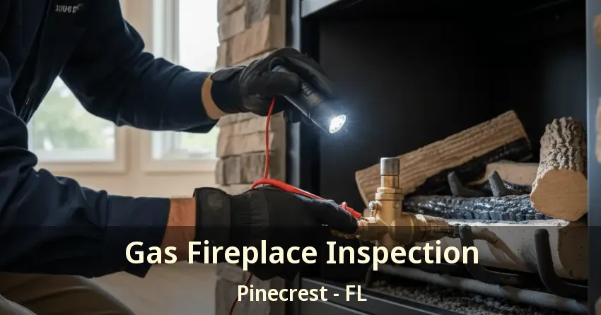 Gas Fireplace Inspection Pinecrest - FL