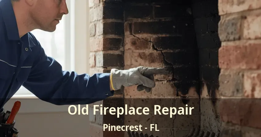 Old Fireplace Repair Pinecrest - FL