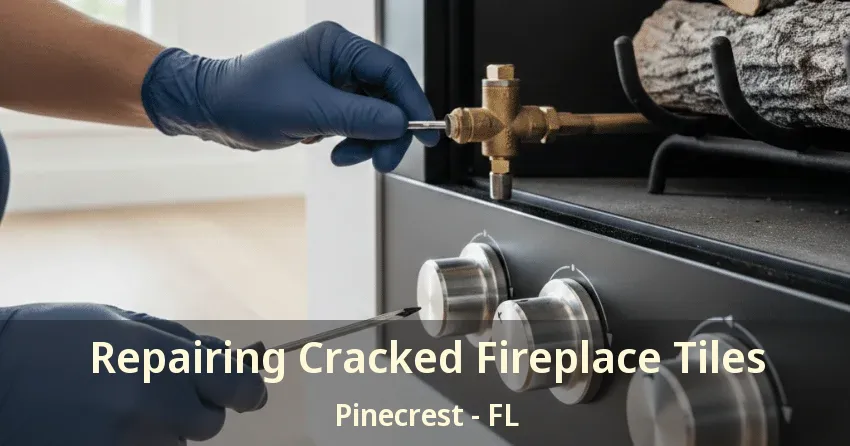 Repairing Cracked Fireplace Tiles Pinecrest - FL