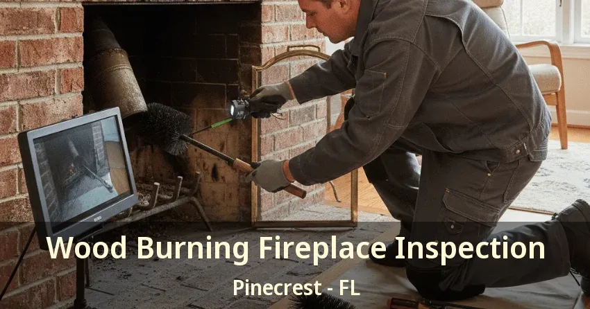 Wood Burning Fireplace Inspection Pinecrest - FL